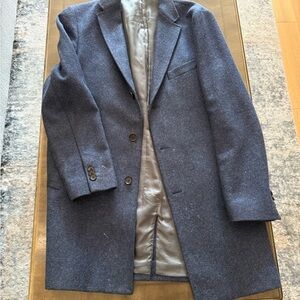 Rodd & Gunn Navy Wool Trench Coat